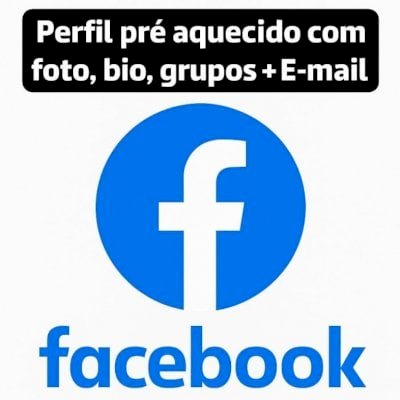 🤓🌐💥Conta de Facebook pré aquecida + Conta de E-mail vinculada - Só Anunciar 