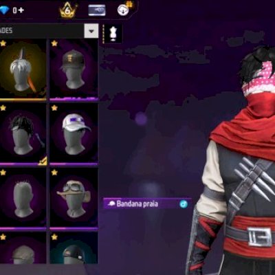 Conta de Free Fire muito boa para apostado Ump roxa 4 evolutiva Angelical azul 