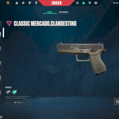 Conta Valorant, mais de 1,5K gastos