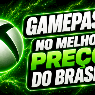 Gamepass no melhor Preco do Brasil 