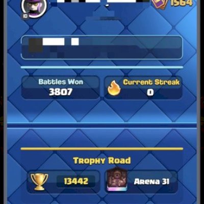 Conta Clash Royale 13.442 Troféus | Arena 31| Lvl 60 