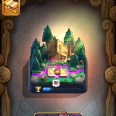 conta de clash royale com 10k de trofeus. com todas as cartas do jogo