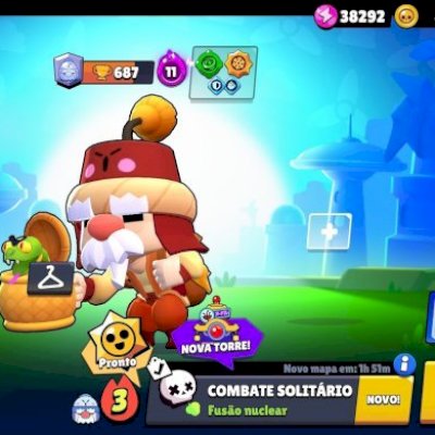 CONTA BRAWL STARS 56 MIL TROFÉUS + 475 SKINS + 50 BRAWLERS MAX CRIADA EM 2019