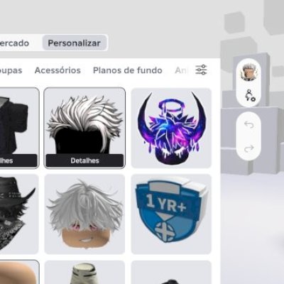 Conta de Roblox com vários itens e gamespass
