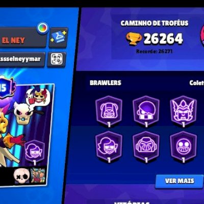 CONTA DE BRAWL 26K TROFÉUS 
