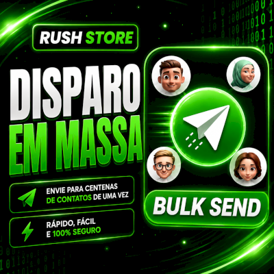 🤖 BULKSENDER - Extrai contatos, Salva automático, Dispara..