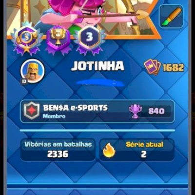 🔥 CONTA DE CLASH ROYALE À VENDA — R$ 300 🔥