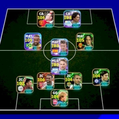 mbl/gabrielM.106,neyjr.105,totti105,rooney,nunez,olmo,chiellini,zanetti,kahn e +
