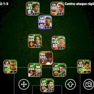 CONTA EFOTEBOLL MOBILE SUPER TOP - jogadores épicos 