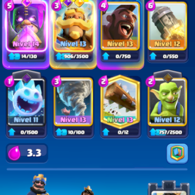 Conta Clash Royale - Arena 20 - 1° Passe do Jogo - CONTA EXCLUSIVA 