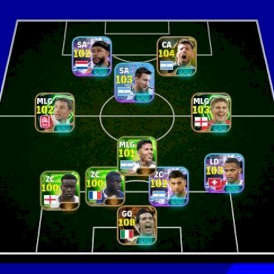 mbl/buffon108,aguero,depay,messi,bommel,gerrard,romero,akanji,auba,vanbasten e +