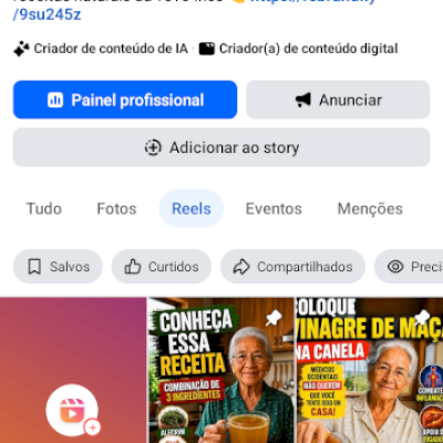 Página no Facebook alto engarrafamento 