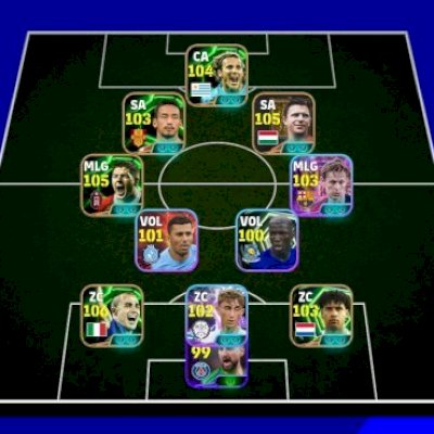 Conta de efootboll com um timaço , so pega e jogar