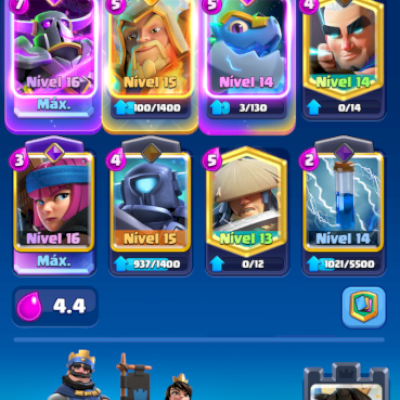 Vendo conta clash royale