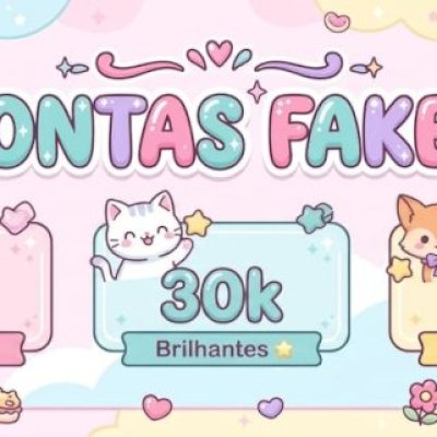 Contas fakes 