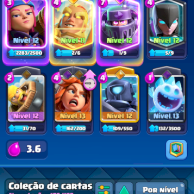 Conta boa de Clash royale