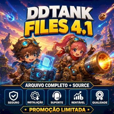 Pacote OldTank 4.1 – Servidor + Launcher + Source Flash