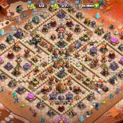 CONTA CLASH OF CLANS CV 16 SEMI FULL (indo pra 17)