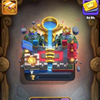 Conta com 420.k de ouro 8k de gemas 9.5k trofeus, nivel 1676 , 122 cartas 