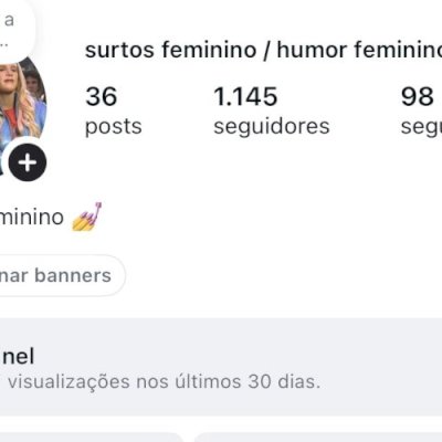 Conta do Instagram viralizada 1k de seguidores orgânicos! 