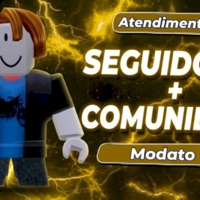 [ROBLOX] Seguidores + Comunidade (Melhor do site)
