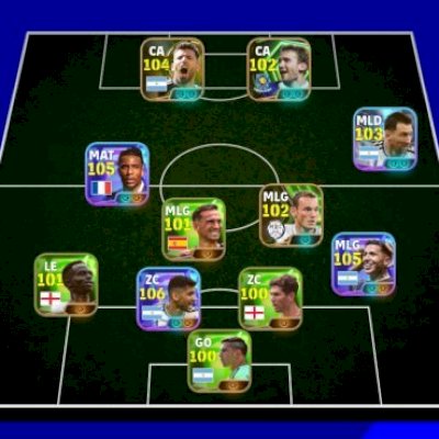 mbl/106romero,olise,enzo,aguero,sheva,ruiz,sneijder,dibu,stones,bergkamp,auba ++