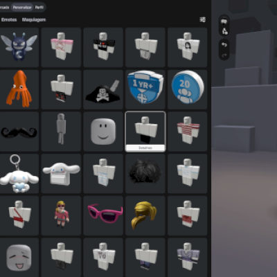 Conta com gastos no roblox