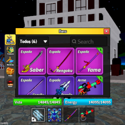 CONTA DE BLOX FRUIT/ CONTA COM KITSUNE COMIDA COM LEVEL 2800/ COM ESTILO DE LUTA