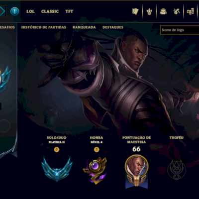 Conta Platina II - LVL 69 - 35k EA