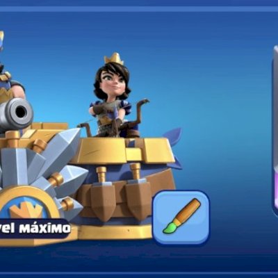 Conta Clash Royale Semi-Full,Com Maior Campeão Muitos Heróis e EVOLUÇÕES 