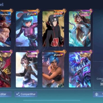 Vendo uma conta linda skin do Itachi 