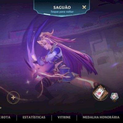 Conta irelia top 100 com skin prestígio 