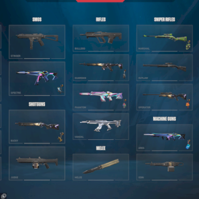 CONTA VALORANT VÁRIAS SKINS — RANKED ON! Canivete Balisong + Vandal Kuronami