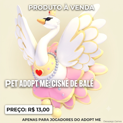 Cisne de balé pet do adopt me 