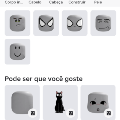 Conta no Roblox com muito dias e muitos acessórios roupas.