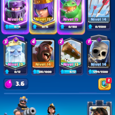 Conta Clash Royale 
