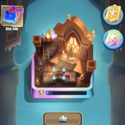 CONTA CLASH ROYALE 12k DE TROFÉUS