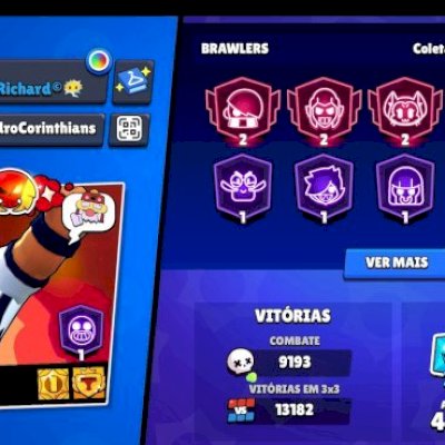 Conta profissional de Brawl stars