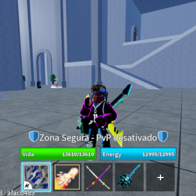 Conta blox fruits op 5 v4 adquiridas god human cdk etc