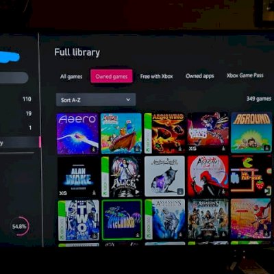 Conta Xbox Microsoft, diversos jogos a disposição 