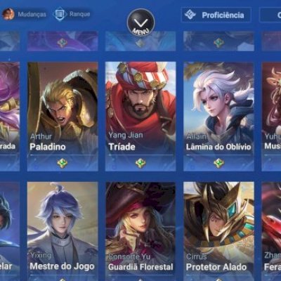 Conta Honor of Kings - 104 Heróis + 121 Skins (Ideal para Iniciantes)