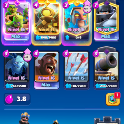 Conta +13 K com Novo Mago de Gelo Heroi e muitas evos 