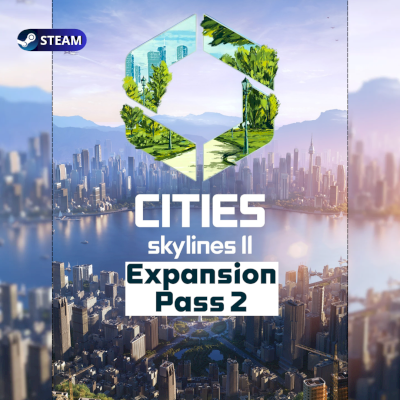Cities: Skylines II + Expansion Pass 2 - Steam Offline (Entrega Automática)