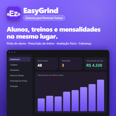 EasyGrind - Software para Personal Trainer (PC Only)