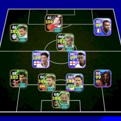 Conta efootball com 3180 de força 