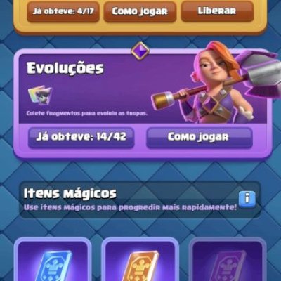 Conta Clash Royale 