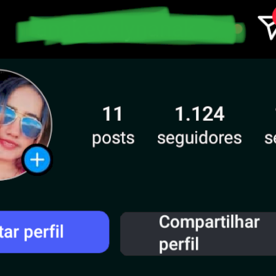 Conta Instagram 1.1k Seguidores + Engajada (Vídeos até 1.6k Views) 