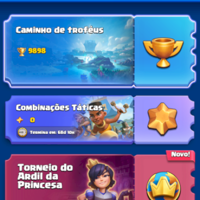 Conta Clash Royale 
