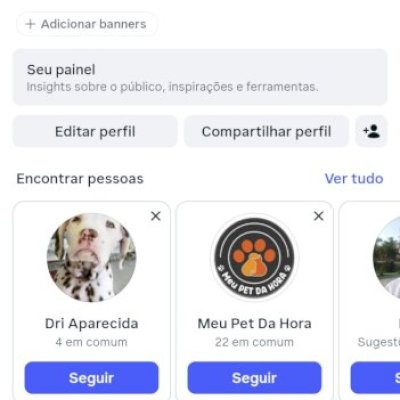 Conta pessoal 