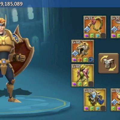 Contas de lords mobile 1,5B de poder 